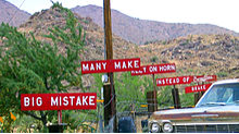 Burma Shave sign