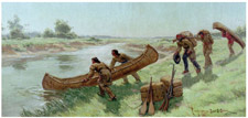 Canoe portage