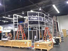 Trade show installation