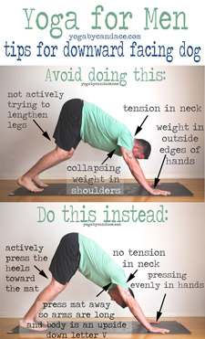 Yoga tips for men