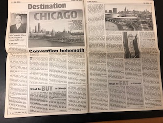Exhibit City News Destination Chicago