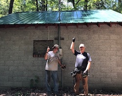 Roof installer Steve