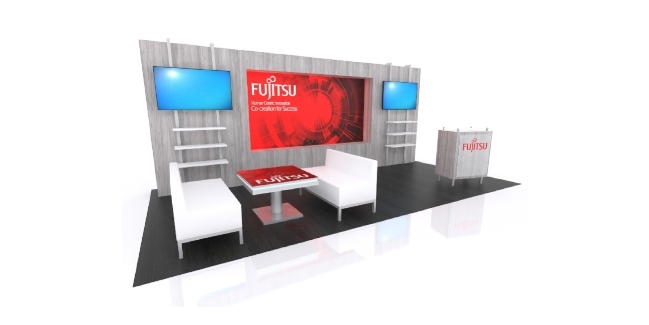 20ft display Fujitsu