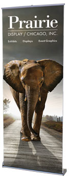 Sharp Banner Stand