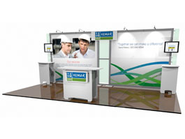 Custom Modular Trade Show Display