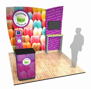 10ft FabLite Display