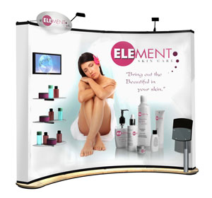 Nomadic Instand Pop-Up Display